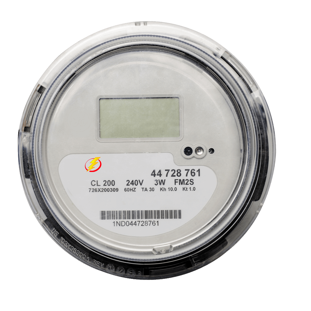 Single Phase FM 1S 2S ANSI Round Energy Meter