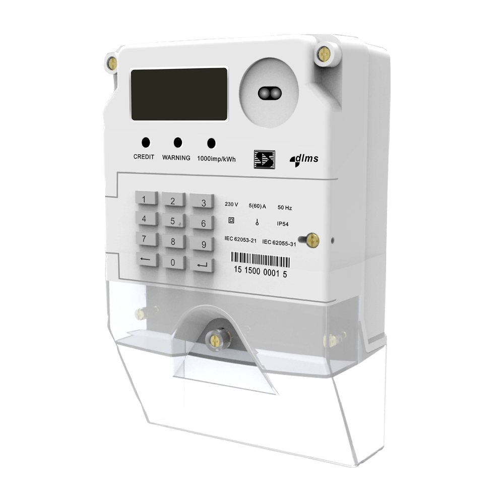 Compteur prépayé intelligent triphasé DLMS DTSY1598