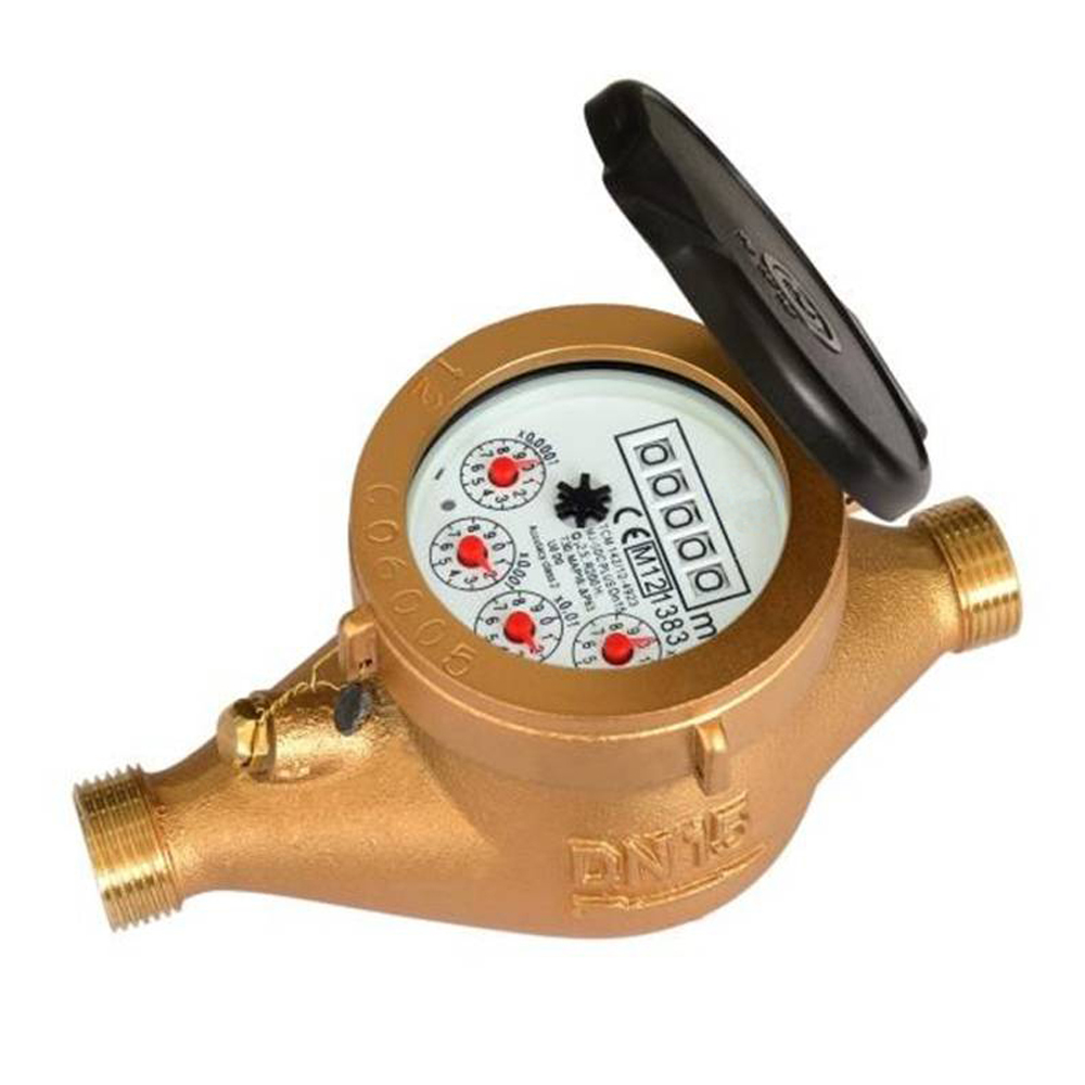 Medidor de agua cobre normal de chorro múltiple ISW1598