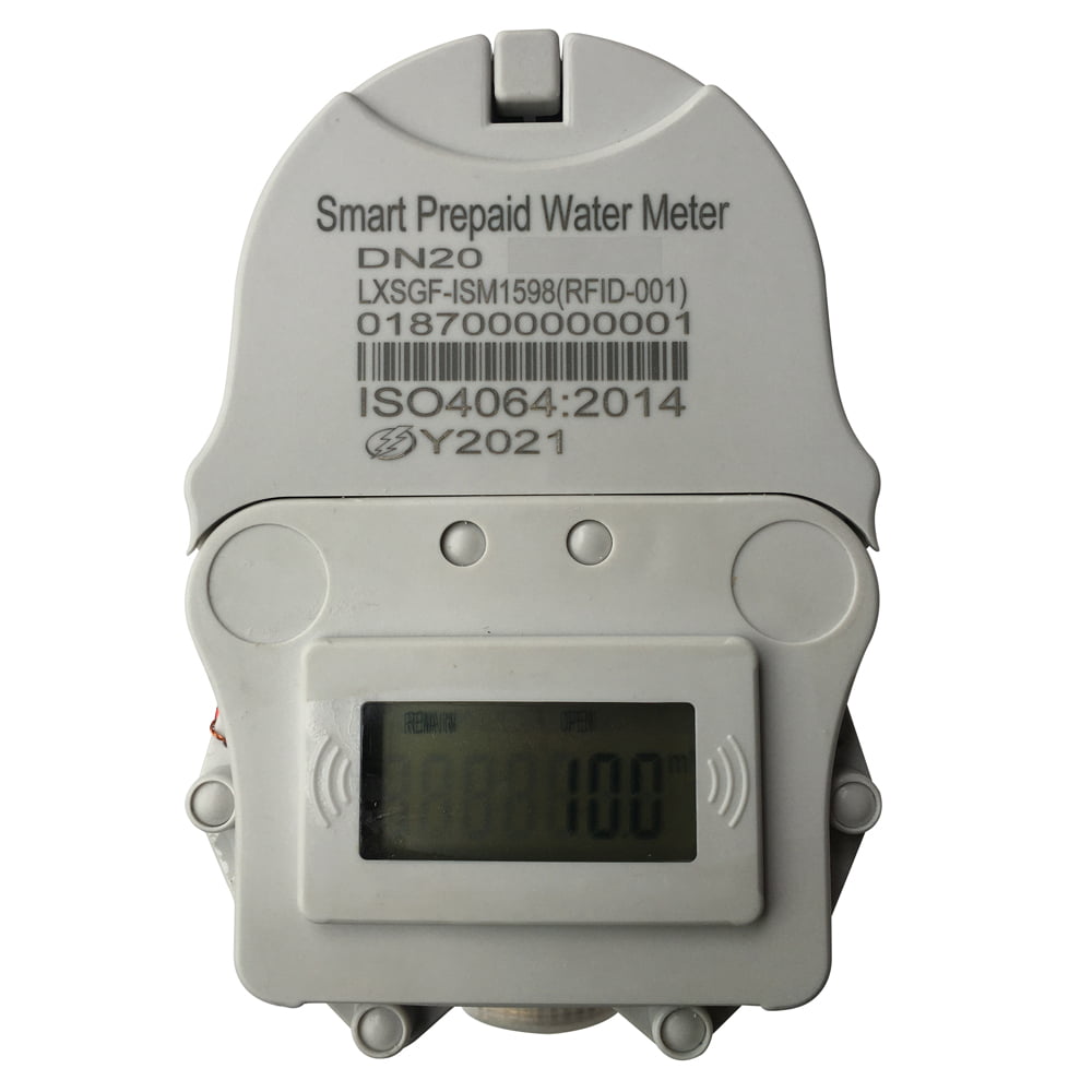 Smart IC Card Prepaid Water Meter with step tariff