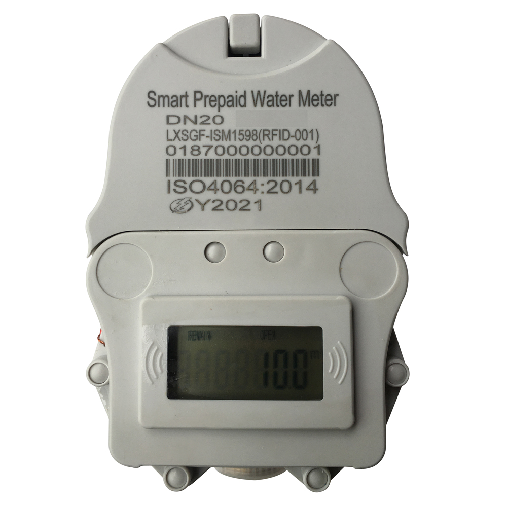 Prepaid Water Meter with Smart RFID module&LCD