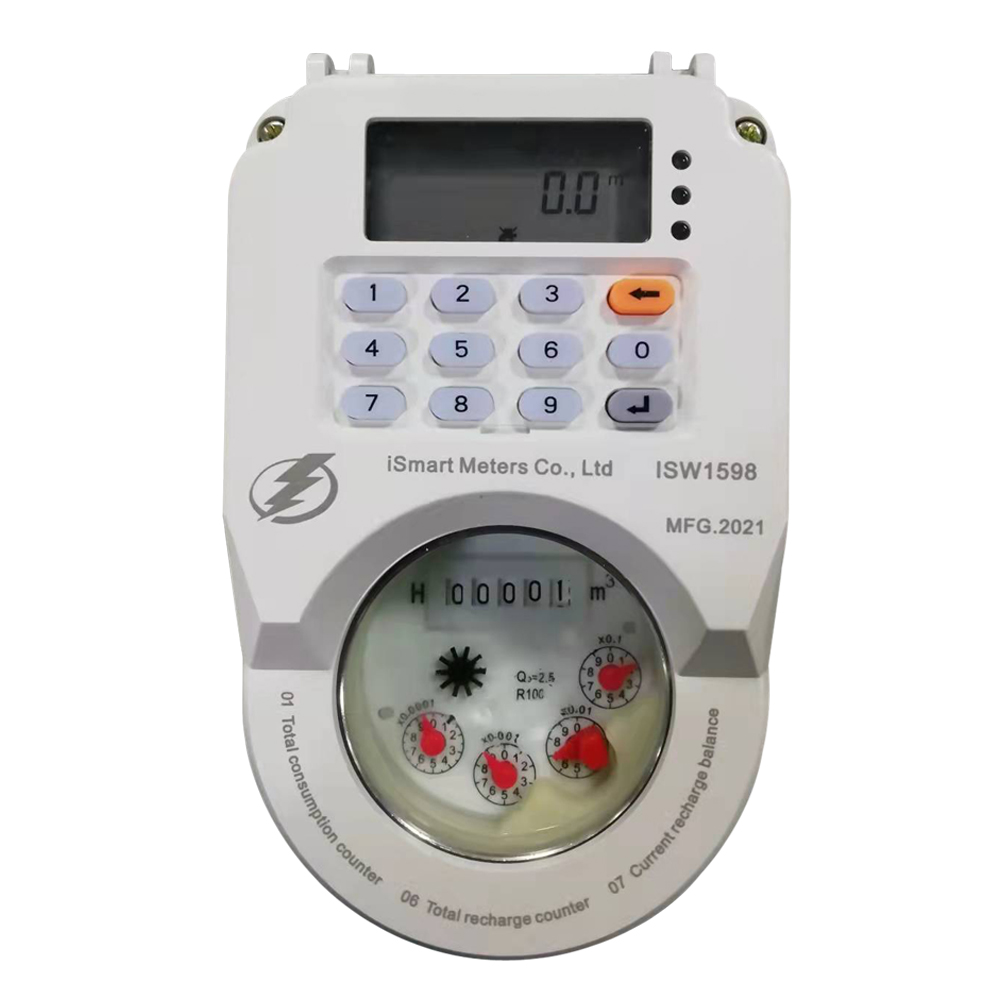 ISW1598 STS Keypad Smart Prepaid Water Meter